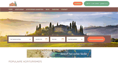 Desktop Screenshot of agriturismoitalia.nl