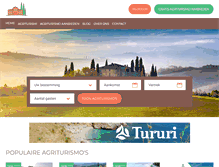 Tablet Screenshot of agriturismoitalia.nl